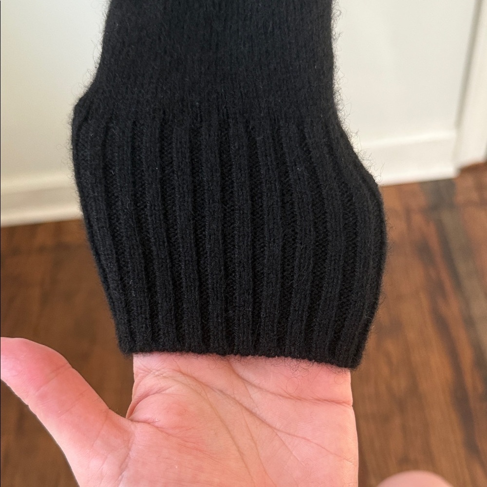 Quince Classic Black Knit Sweater - Picture 9 of 12